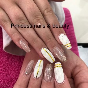 Multi Colour Nail Design